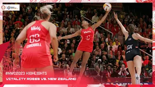 Vitality Roses vs New Zealand | Netball World Cup 2023 Highlights