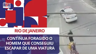 RJ: continua foragido o homem que conseguiu escapar de uma viatura na Baixada Fluminense