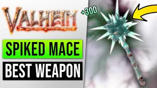 Getting The Best Weapon in Valheim Guide!  - (Tips: How to get the Porcupine Mace Combat Gameplay)