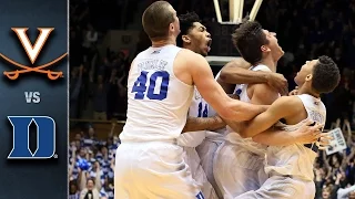 Virginia vs. Duke Basketball Highlights (2015-16)