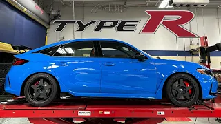 2023 FL5 Honda Civic Type-R - Spoon Sports SW388 Wheels | Eibach Lowering Springs Installation