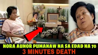 Nora Aunor PUMANAW NA,(3minutes DE4TH) Full Story