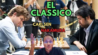 Nakamura vs Carlsen in Morocco | EL Classico | Casablanca Chess 2024