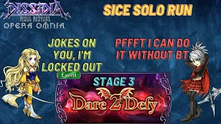 DFFOO [GL] Dare to Defy II Stage 3, Solo Run with Sice FR. Easy, zero risk run!
