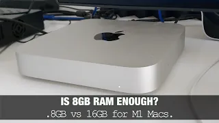 M1 Mac Memory REVIEW - 8GB vs 16GB RAM | How much do YOU need?