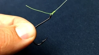 How to Tie On Fishing Hooks - Easiest Knot