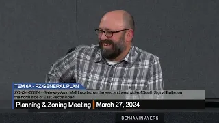 Planning & Zoning Meeting - 3/27/2024
