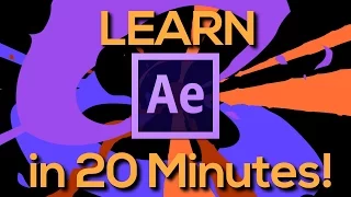 LEARN AFTER EFFECTS IN 20 MINUTES! - Tutorial for beginners