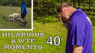 HILARIOUS AND "WTF" MOMENTS IN DISC GOLF COVERAGE - PART 40