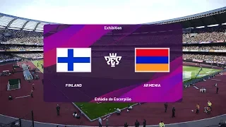 PES 2020 | Finland vs Armenia - EURO 2020 Qualification | 15 October 2019 | Full Gameplay HD