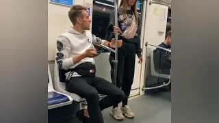 Пранк  на метро