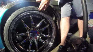 305s On A 350z!? Tires are Fat!