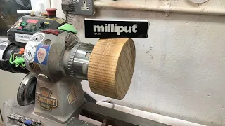 Woodturning - Ash And Milliput Bowl