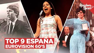 Top 9 Canciones de España en Eurovision | Años 60's