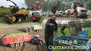 Fails & Outtakes 2020! - Schlammschlacht - Festgefahren ▶ Agriculture Germanyy