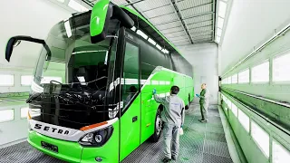 BUS Assembly🚌2024 (MAN, SETRA, Mercedes): Production plant Factory➕ Manufacturing Process