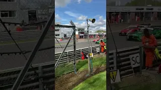 Race start in British gt at Oulton park!