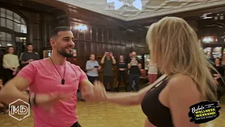 SERGIO Y BEIGE DEMO - BACHATA WELLNESS WEEKEND HUNGARY 2023 BY MYDANCE VIENNA