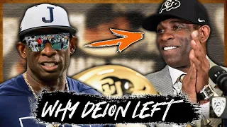 Here's The REAL REASON WHY Deion Sanders LEFT JACKSON STATE!