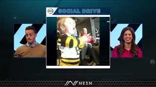 NISSAN Social Drive: Brad Marchand's Daughter Gives Cuteness Overload