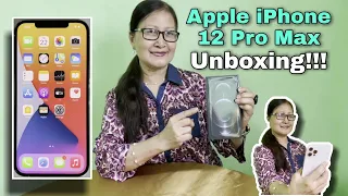 Apple iPhone 12 Pro Max Unboxing and First Impressions || Silver ||