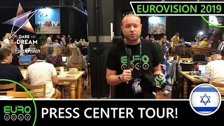 EUROVISION 2019: PRESS CENTER TOUR | Eurovoxx