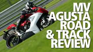 Flat out on the MV Agusta F3 800 | Top speed road and track review