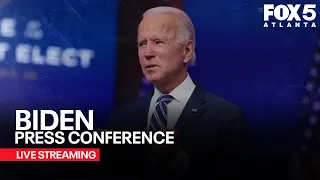 President Biden holds press conference