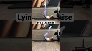 ❌WRONG vs ✅RIGHT - LYING LEG RAISE #lyinglegraises #legraises #legraise #absworkout #abstraining