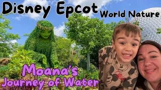 Disney Epcot Full Rides Moana, Nemo, Living off the Land, Soarin over the earth