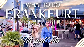 What To Do In Frankfurt | 9 Euro Ticket From Munich | Rooftop Bar | Top Places