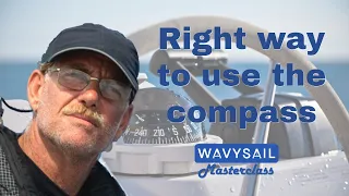 Wavysail FREE sailing tutorial:  how to use a compass