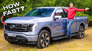 New Ford F150 Lightning REVIEW with 0-60mph test!