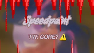 Speedpaint || My little worms || TW: GORE?