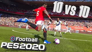 PES 2020 - 10 vs 10 - Kante/Arthur/Bale/Suarez։