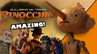 Del Toro's Pinocchio is AMAZING!