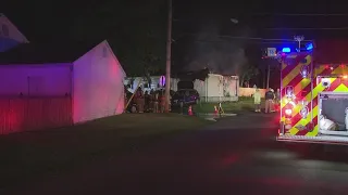 Firefighters battle house fire in Cheektowaga