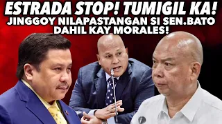 JINGGOY AT MORALES HALOS PAG UMPUGIN NI BATO CHIZ ESCUDERO NAPA WALK OUT!