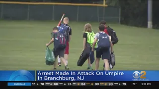 Arrest in attack on umpire at little league baseball game