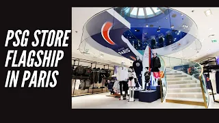 PSG STORE (flagship) in Paris - Champs elysees