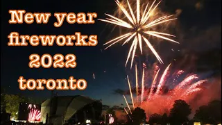 New Year’s Eve | welcome 2022 | toronto fireworks