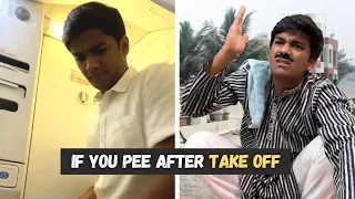 If you pee after take off | Manish Kharage #shorts
