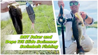 Deps 175 and DRT Joker Swimbaits Bass Fishing