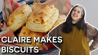 Delicious Homemade Cheddar Biscuits with Claire Saffitz | Dessert Person