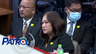 Biyuda ni Degamo, kapatid ni Arnolfo Teves Jr, nagkaharap sa Senado | TV Patrol