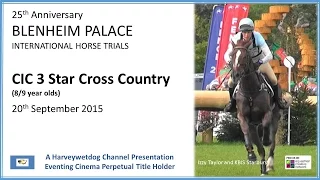 CIC 3 Star XC: Blenheim Palace International Horse Trials 2015
