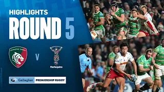 Leicester v Harlequins - HIGHLIGHTS | Tight Finish! | Gallagher Premiership 2023/24