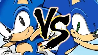 Sonic Classic vs. Sonic Modern