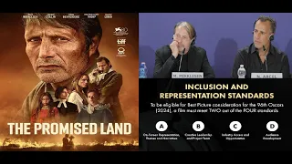 Reporters Ask Mads Mikkelsen About Oscars DEI Quota in The Promised Land, Only Required for Whites?