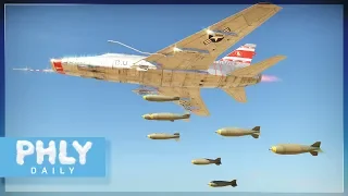 ROLLING THUNDER | F-100 8 X 750LB Carpet Bombing (War Thunder)